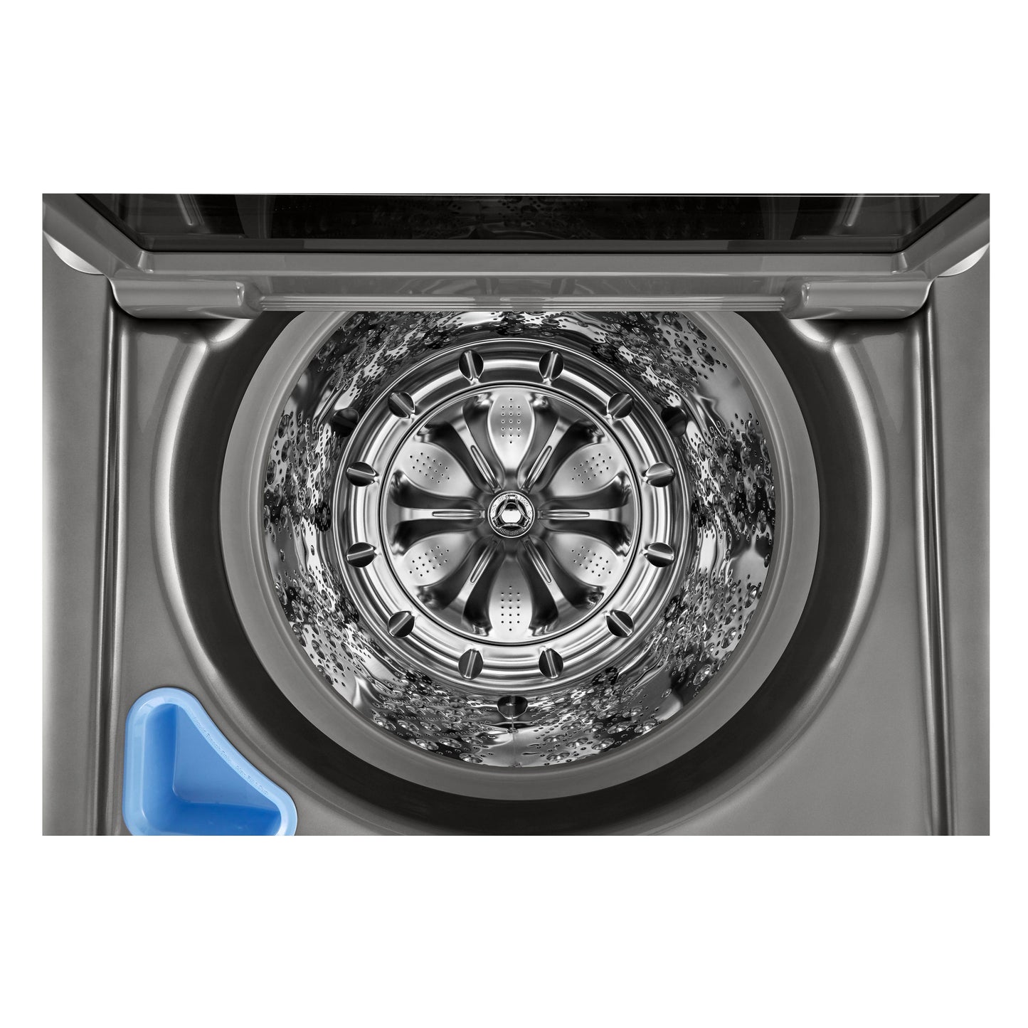LG TurboWash 5.5-Cu. Feet High Efficiency Impeller Smart Compatible Top-Load Washer ( Graphite Steel ) ENERGY STAR