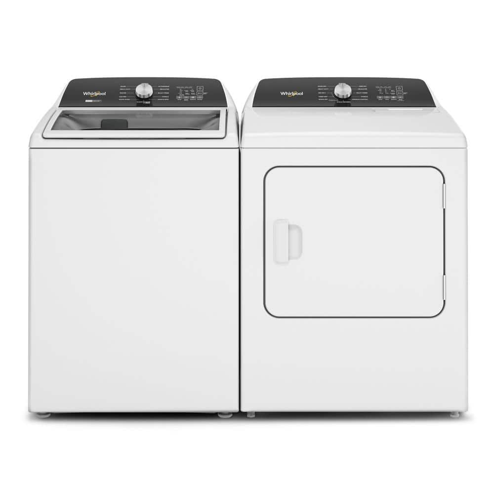 Whirlpool 4.7 - 4.8 cu. ft. Top Load Washer with 2 in 1 Removable Agitator in White