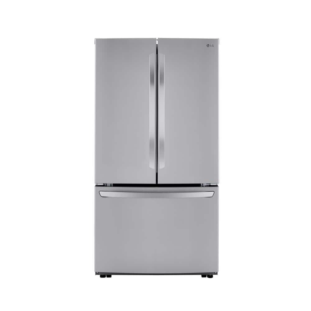 Model LRFCS29D6S LG Standard-Depth Cooling Door+ 28.7-Cu. Feet 3 -Door French Door Refrigerator with Ice Maker ( Stainless Steel ) ENERGY STAR Certified