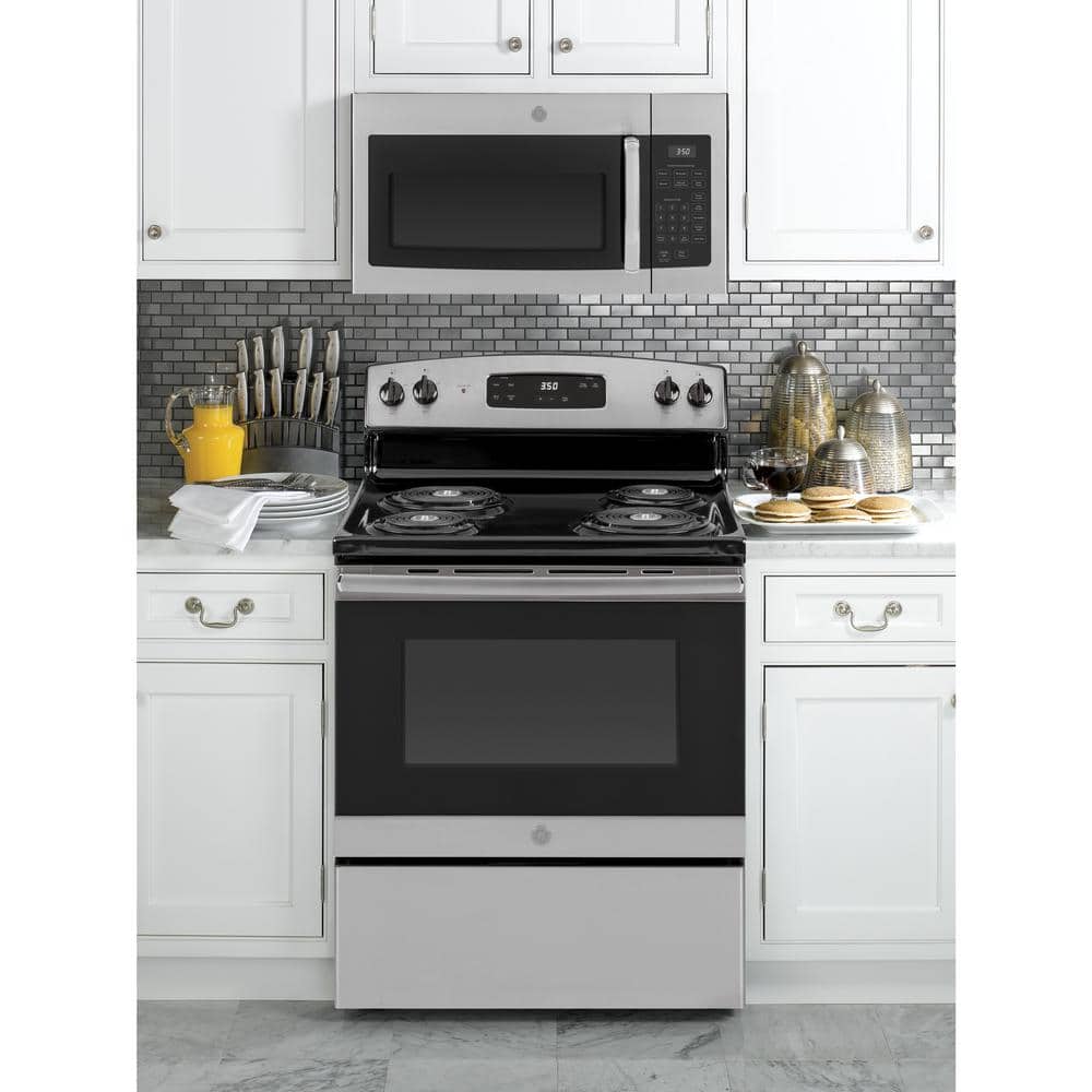 JVM3160RFSS GE 1.6 cu. ft. Over-the-Range Microwave in Stainless Steel