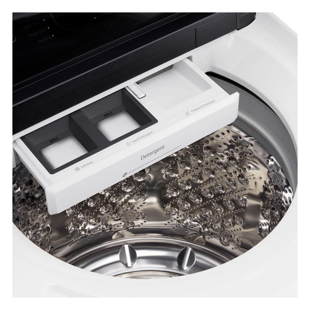 LG 5.5 cu. ft. SMART Top Load Washer in Alpine White with Impeller, Easy Unload and TurboWash3D Technology