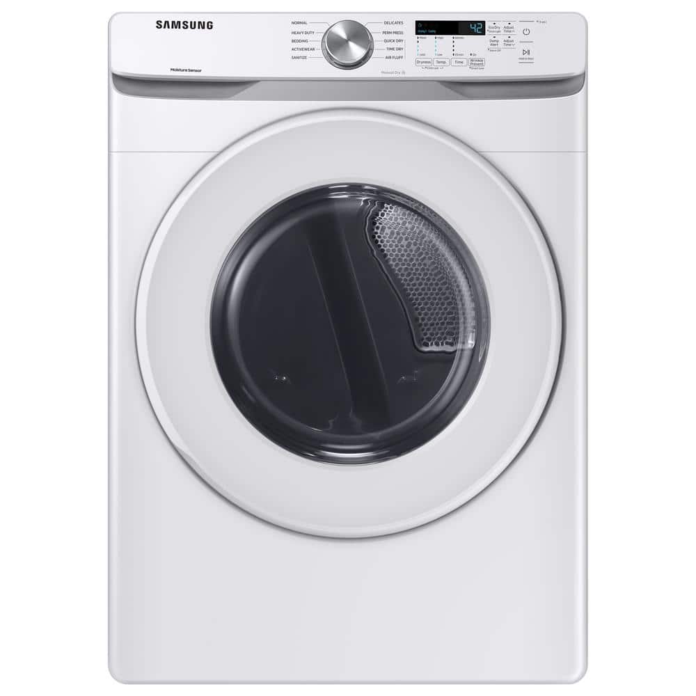 Model #DVE45T6000W Samsung 7.5-Cu. Feet Stackable Vented Electric Dryer ( White )