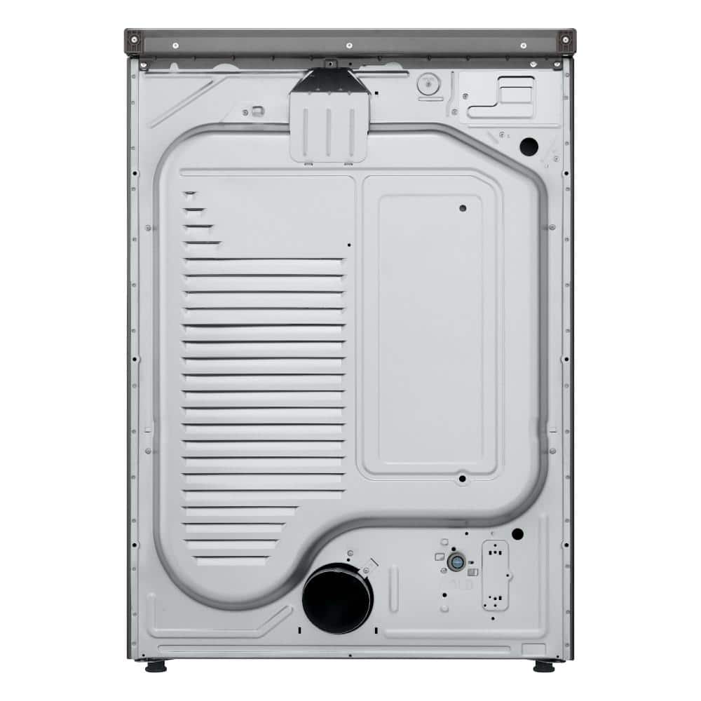 LG 7.4 cu. ft. Vented Stackable SMART Electric Dryer in Graphite Steel with TurboSteam and AI Sensor Dry Technology,  DLEX5500V