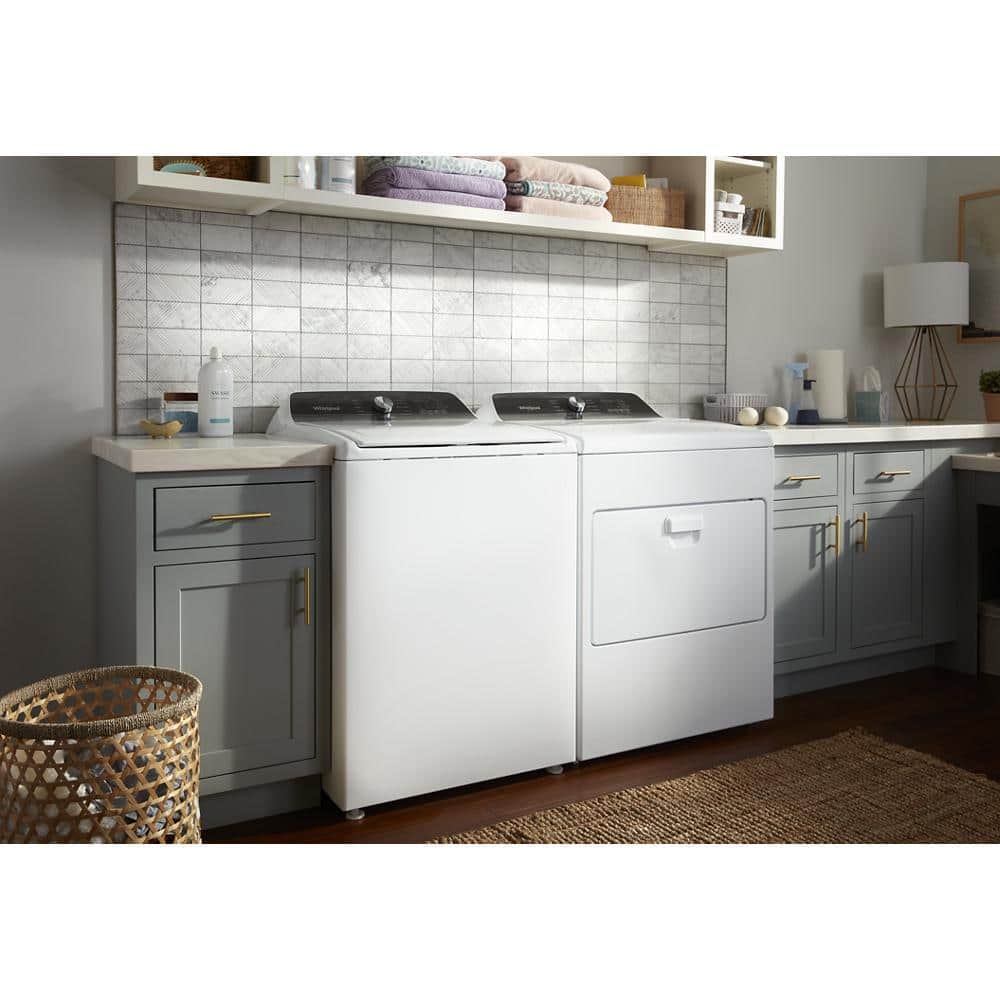 Whirlpool 4.7 - 4.8 cu. ft. Top Load Washer with 2 in 1 Removable Agitator in White