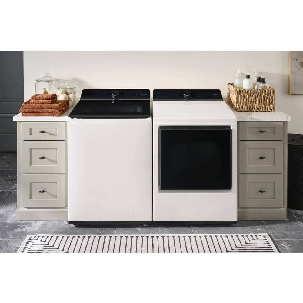 LG 5.5 cu. ft. SMART Top Load Washer in Alpine White with Impeller, Easy Unload and TurboWash3D Technology