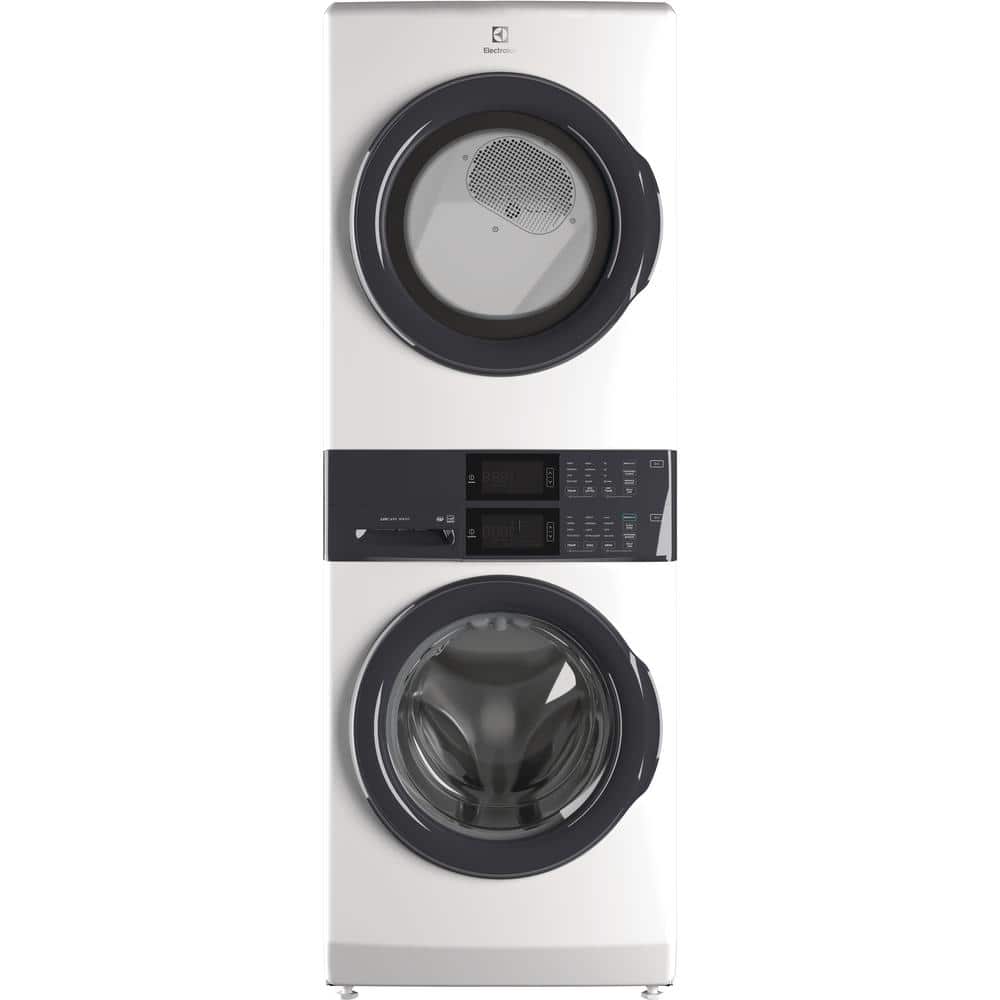 Model #ELTE7300AW Electrolux LuxCare Wash Stacked Laundry Center with 4.4-cu ft Front Load Washer and Electric 8-cu ft Dryer (ENERGY STAR)