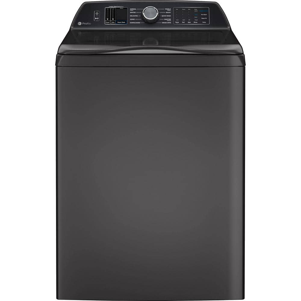 Model #PTW700BPTDG GE Profile 5.4-Cu. Feet High Efficiency Impeller Smart Compatible Top-Load Washer ( Diamond Gray ) ENERGY STAR