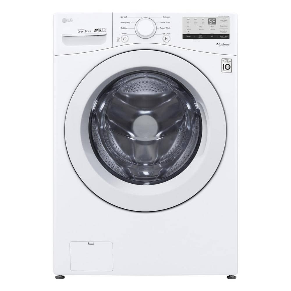 Model #WM3400CW LG 4.5-Cu. Feet High Efficiency Stackable Front-Load Washer ( White ) ENERGY STAR