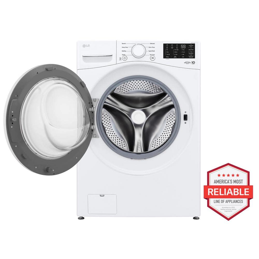 WM3470CW LG 6 Motion Technology 5-Cu. Feet Stackable Front-Load Washer ( White ) ENERGY STAR
