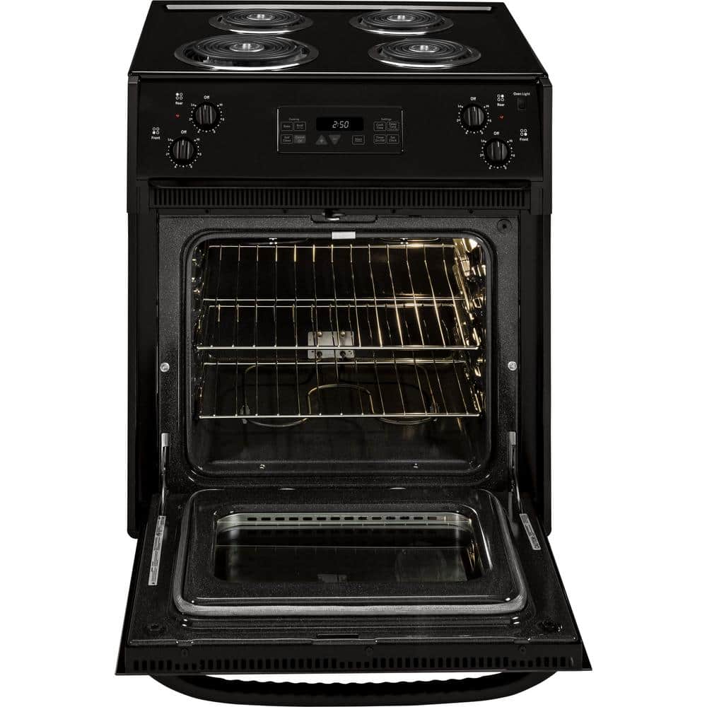 Model #JM250DTBB GE 27-Inches 4 burners 3.0-Cu. Feet Drop-In Electric Range ( Black )