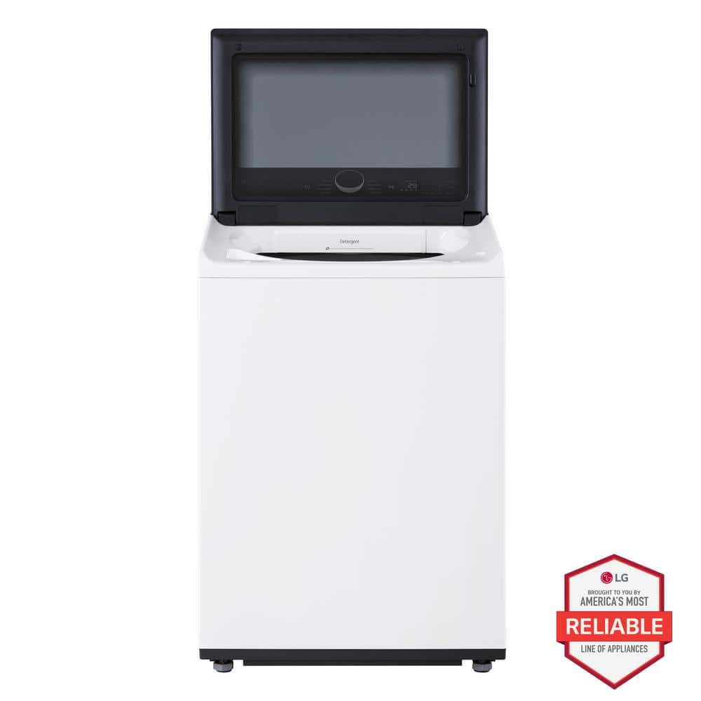 LG 5.5 cu. ft. SMART Top Load Washer in Alpine White with Impeller, Easy Unload and TurboWash3D Technology