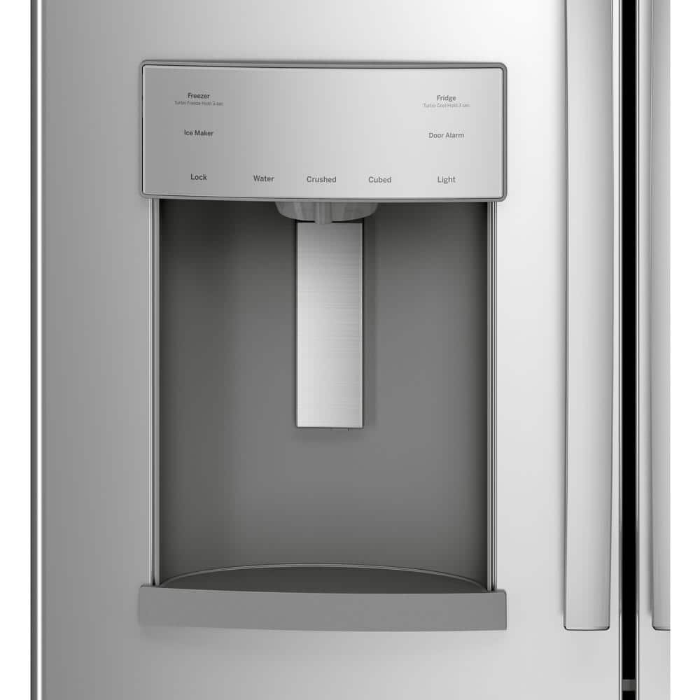 Model #GFE28GYNFS GE 27.7 cu. ft. French Door Refrigerator in Fingerprint Resistant Stainless Steel, ENERGY STAR