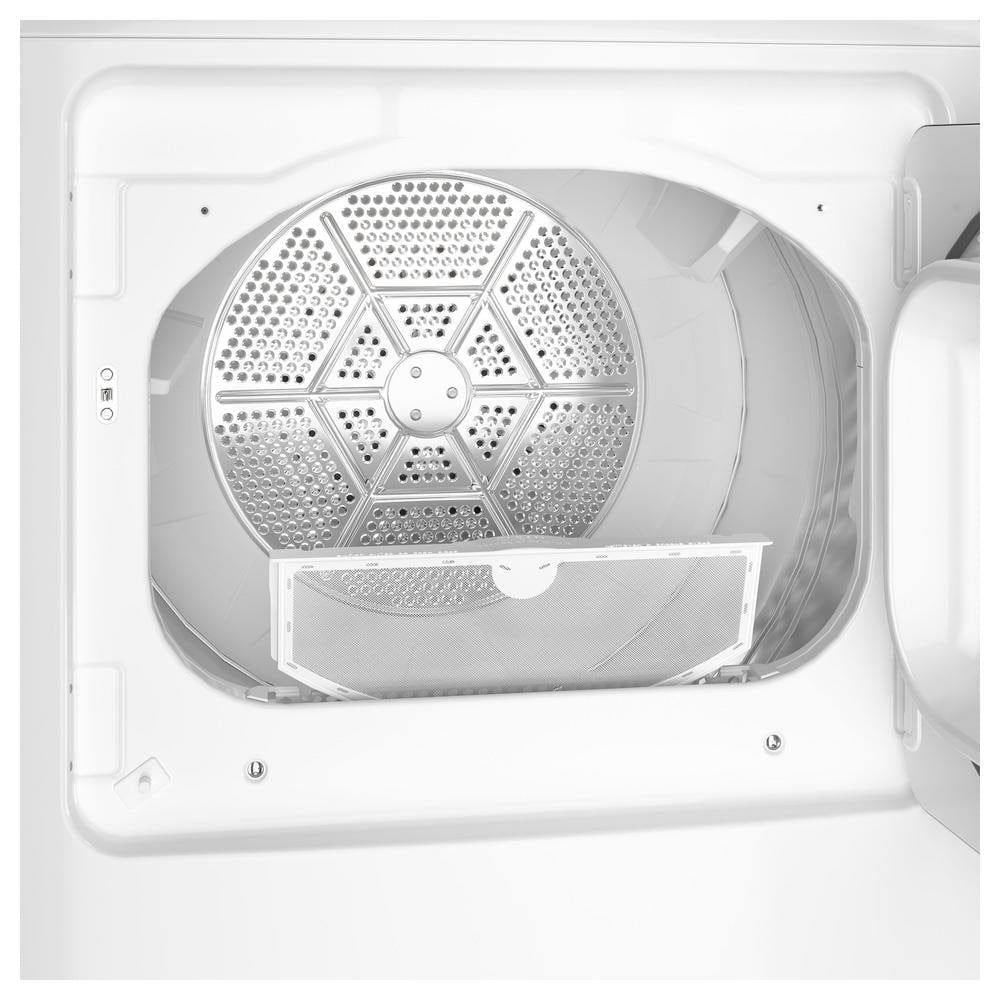 Model # GTD48EASWWB 7.2 cu. ft. vented Electric Dryer in White with Auto Dry and Extended Tumble