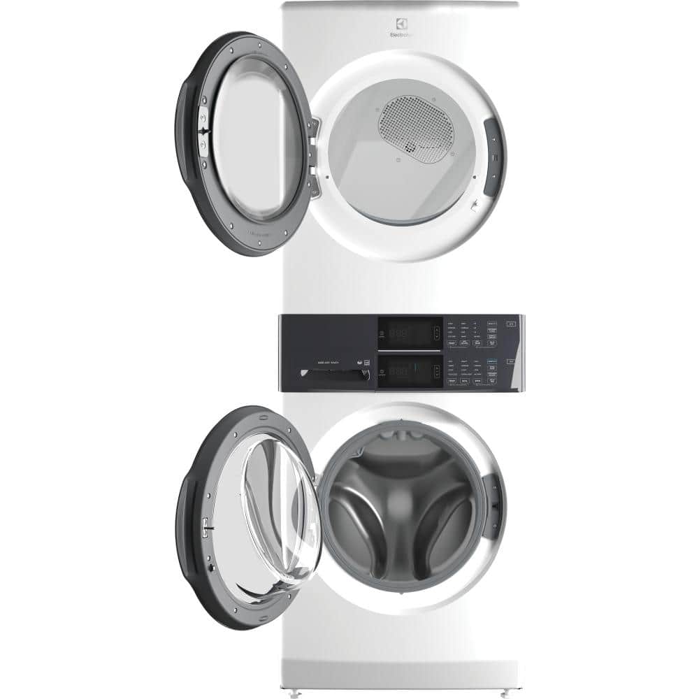 Model #ELTE7300AW Electrolux LuxCare Wash Stacked Laundry Center with 4.4-cu ft Front Load Washer and Electric 8-cu ft Dryer (ENERGY STAR)