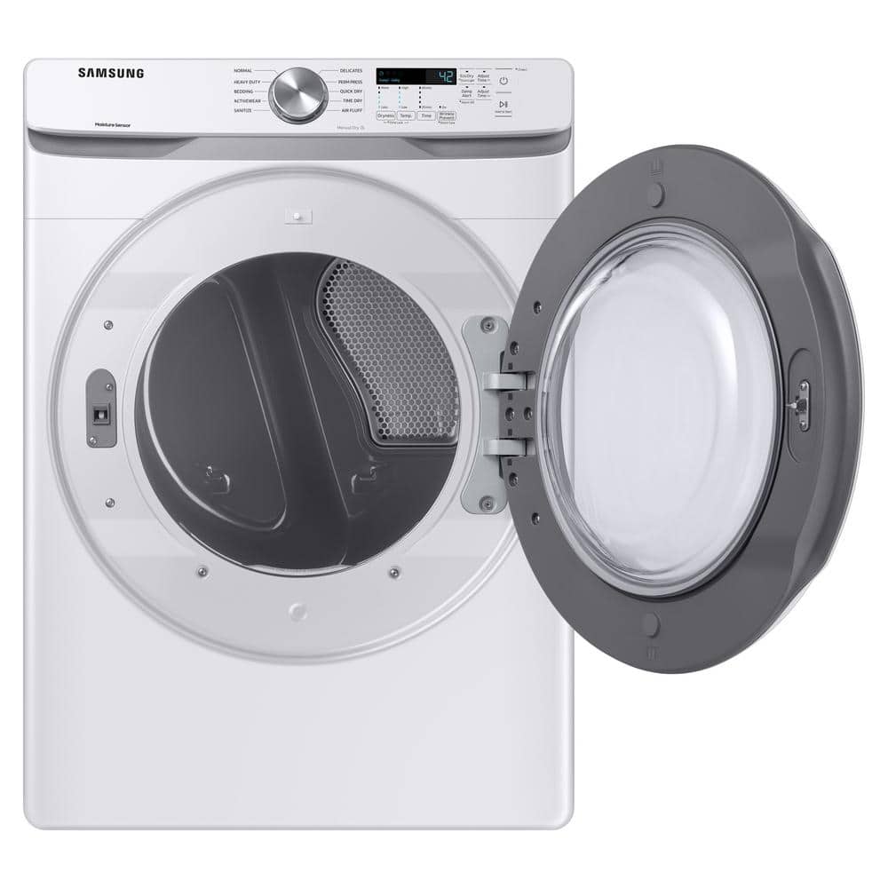 Model #DVE45T6000W Samsung 7.5-Cu. Feet Stackable Vented Electric Dryer ( White )