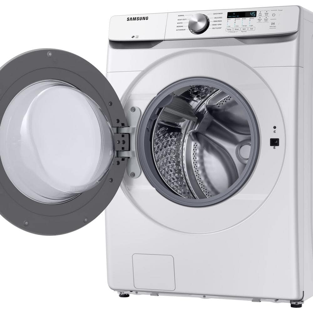 Model #WF45T6000AW Samsung 4.5-Cu. Feet High Efficiency Stackable Front-Load Washer ( White ) ENERGY STAR