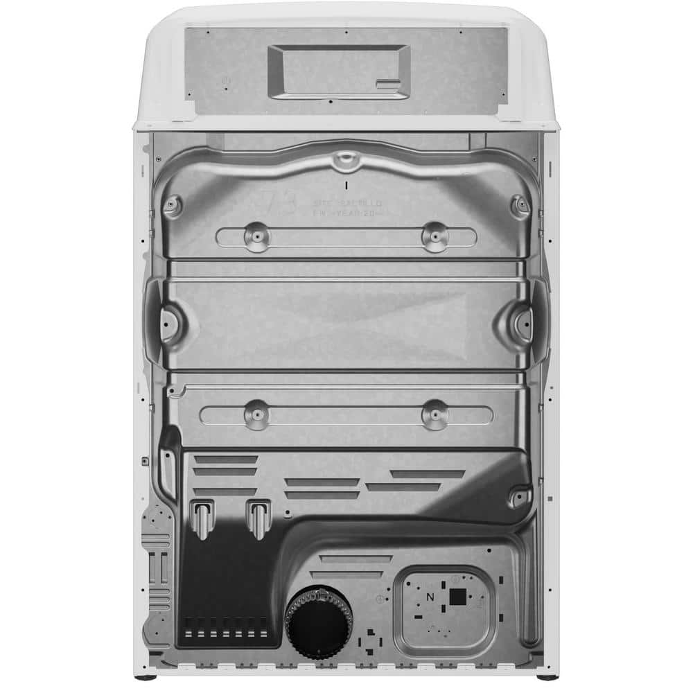 Model # GTD38EASWWS 7.2 cu. ft. vented Electric Dryer in White with Auto Dry and 120ft Venting