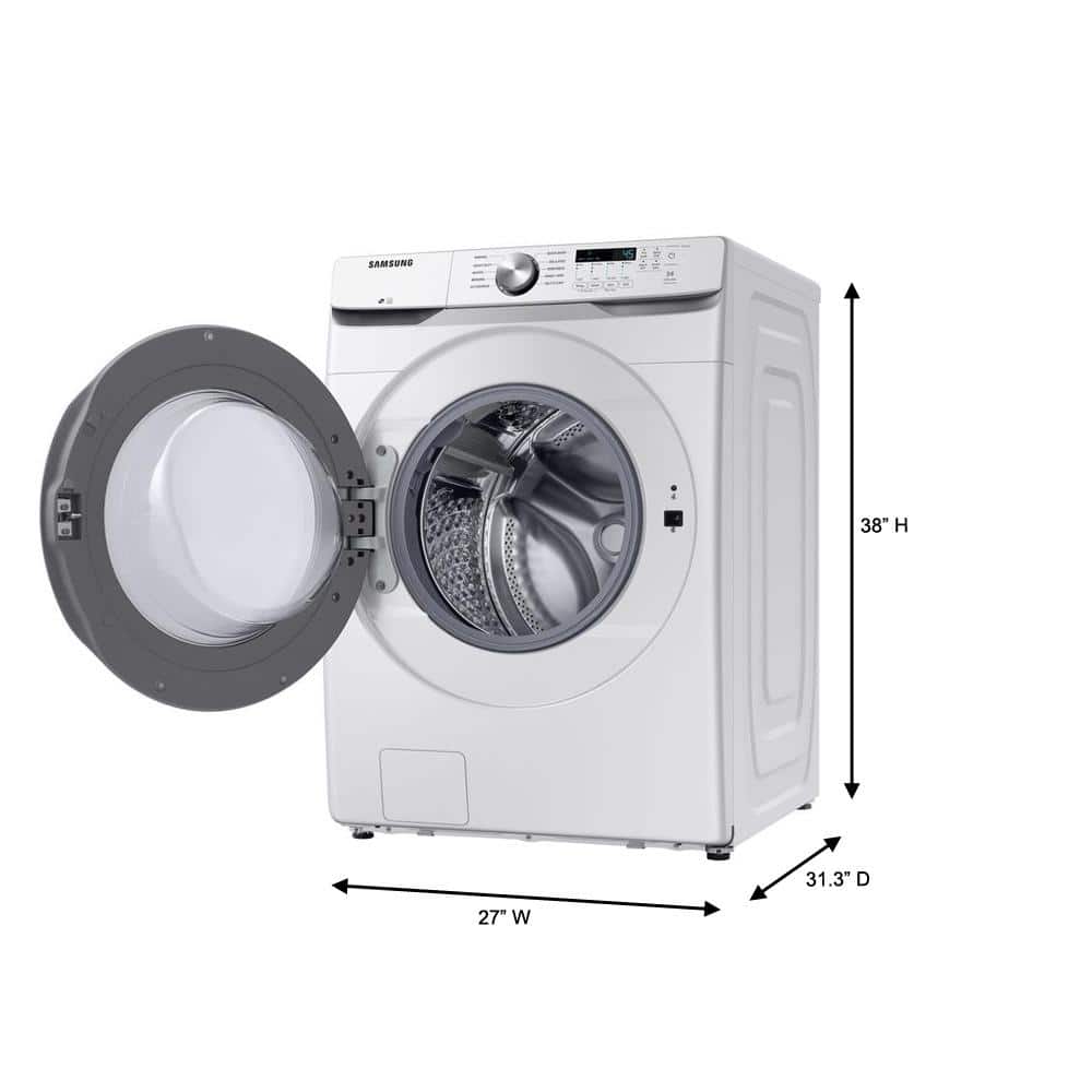 Model #WF45T6000AW Samsung 4.5-Cu. Feet High Efficiency Stackable Front-Load Washer ( White ) ENERGY STAR