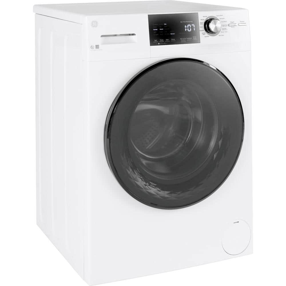 Model #GFW148SSMWW GE 2.4-Cu. Feet High Efficiency Stackable Steam Cycle Front-Load Washer ( White ) ENERGY STAR