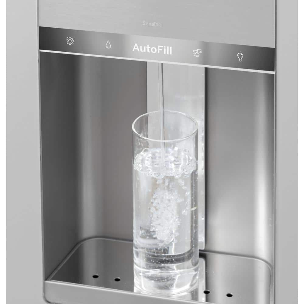 Model #CVE28DP4NW2 Cafe Standard-Depth 27.8-Cu. Feet 4 -Door Smart Compatible French Door Refrigerator with Ice Maker with water and Ice dispenser ( Matte White ) ENERGY STAR Certified