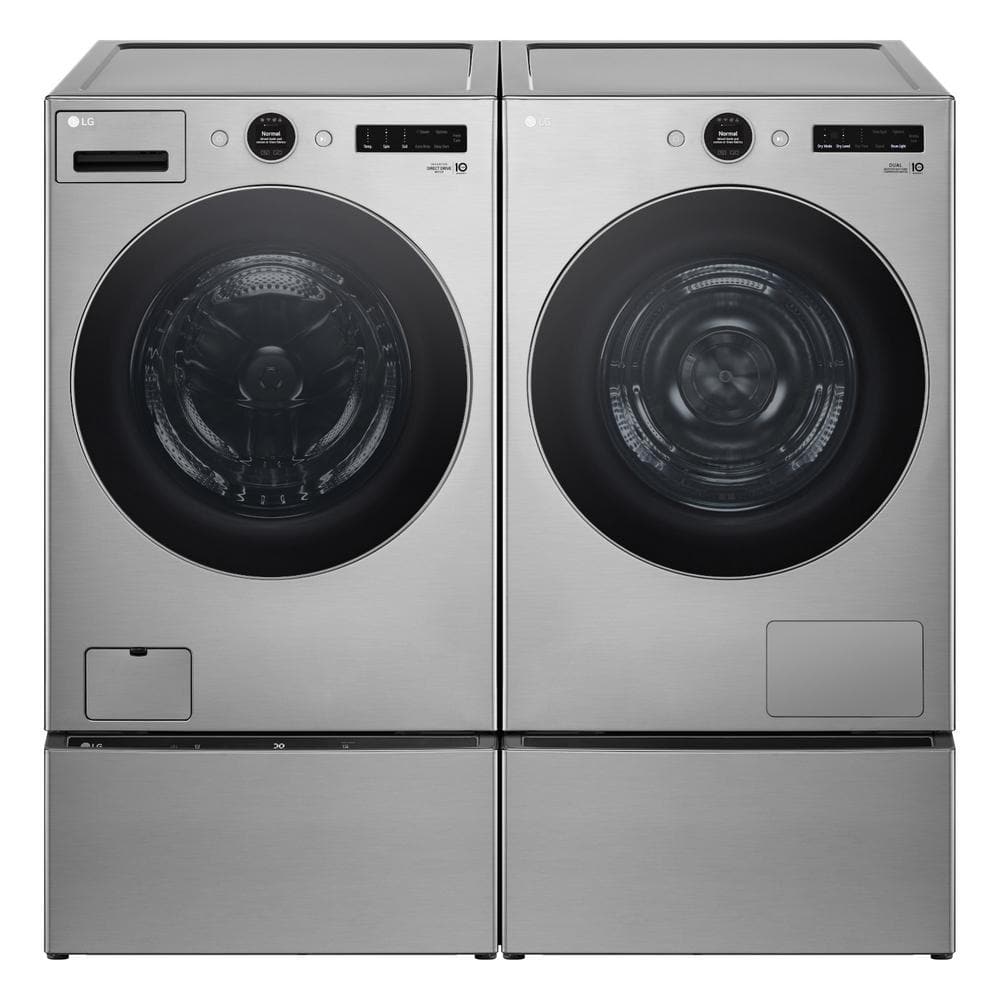 Model #WM5500HVA LG TurboWash 360 4.5-Cu. Feet High Efficiency Stackable Steam Cycle Smart Front-Load Washer ( Graphite Steel ) ENERGY STAR