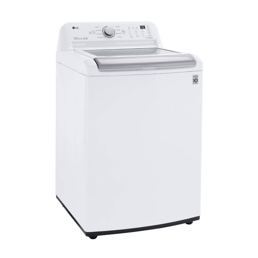 LG 5.0 cu. ft. Top Load Washer in White with Impeller, NeverRust Drum and TurboDrum Technology