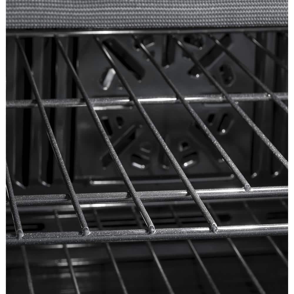 Model #JTS5000SVSS GE 30 inch Smart Compatible Single Electric Wall Oven with Air Fry True Convection and Self + Steam Cleaning ( Stainless Steel )