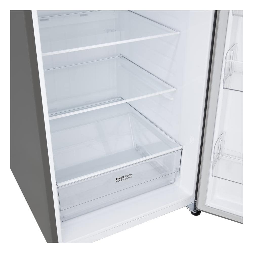 LG 28 in. 18 cu. ft. Top Freezer Garage-Ready Refrigerator in PrintProof Stainless Steel