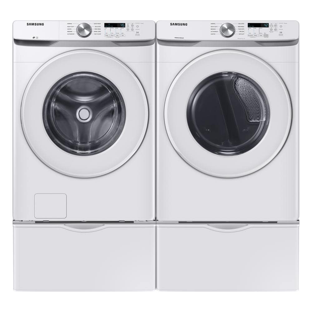 Model #DVE45T6000W Samsung 7.5-Cu. Feet Stackable Vented Electric Dryer ( White )