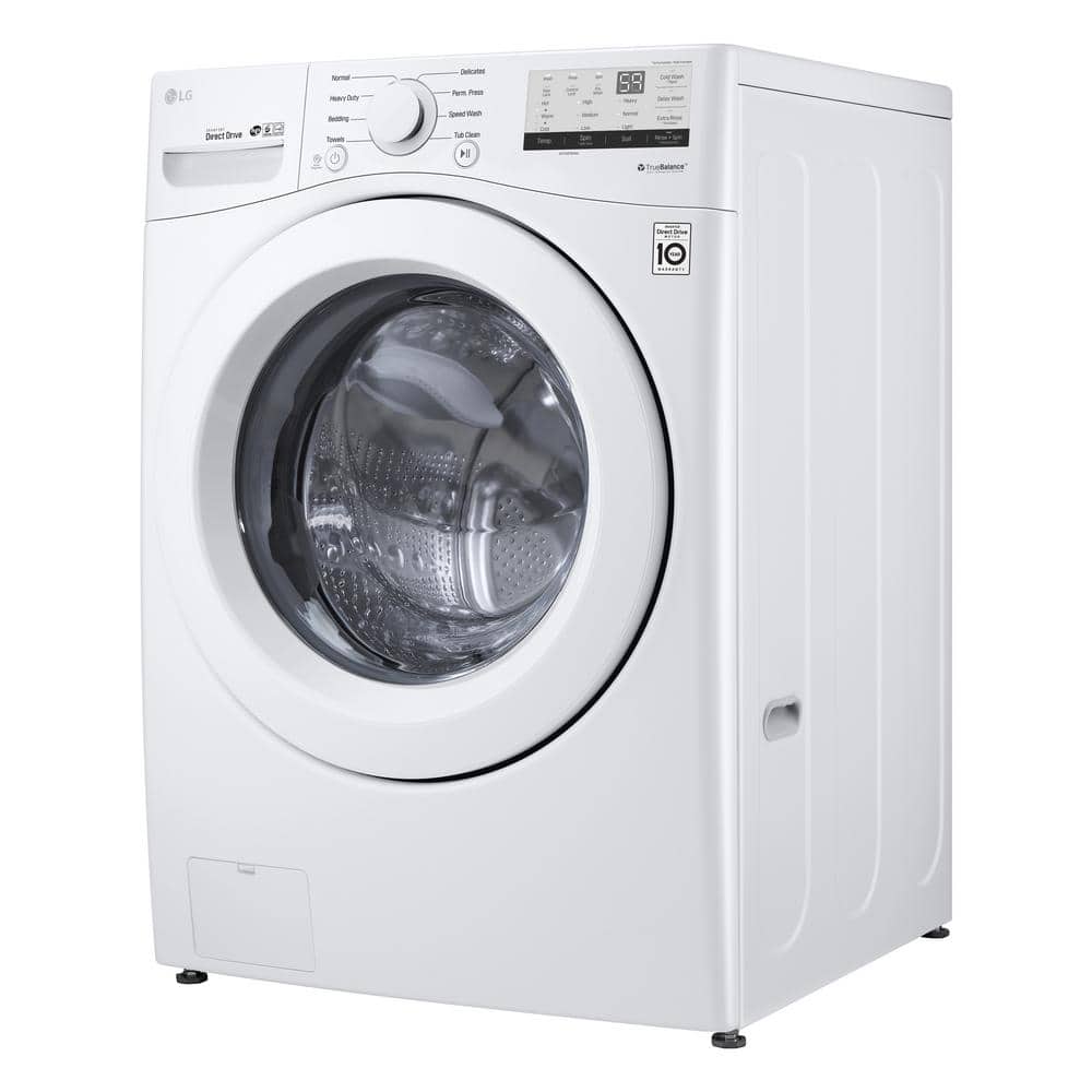 Model #WM3400CW LG 4.5-Cu. Feet High Efficiency Stackable Front-Load Washer ( White ) ENERGY STAR