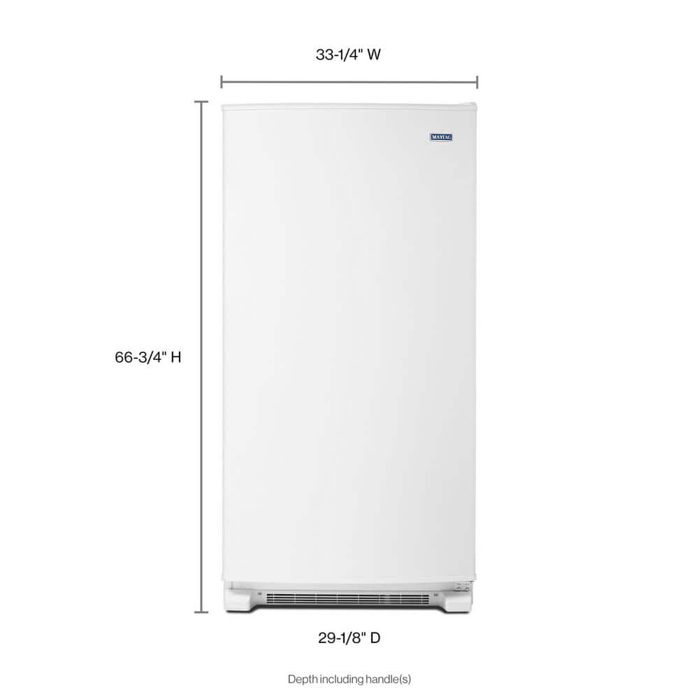 Maytag 19.7 cu. ft. Frost Free Upright Freezer in White