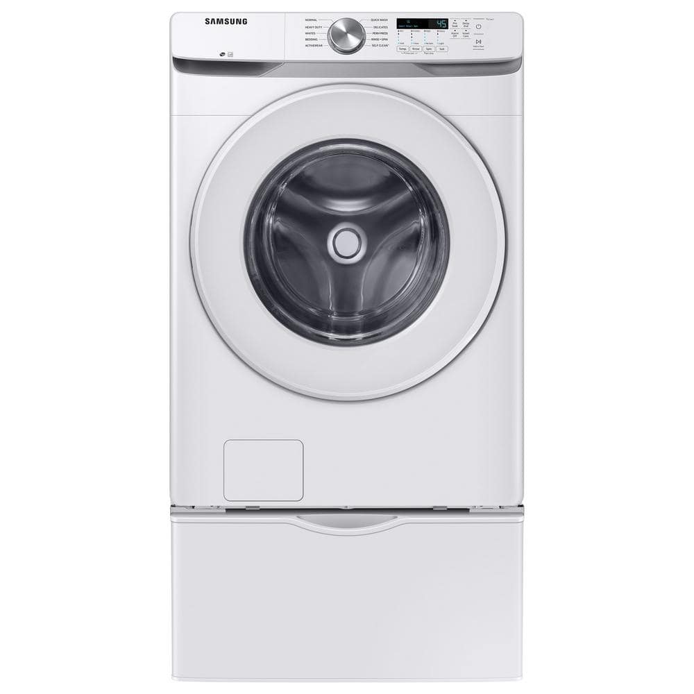 Model #WF45T6000AW Samsung 4.5-Cu. Feet High Efficiency Stackable Front-Load Washer ( White ) ENERGY STAR