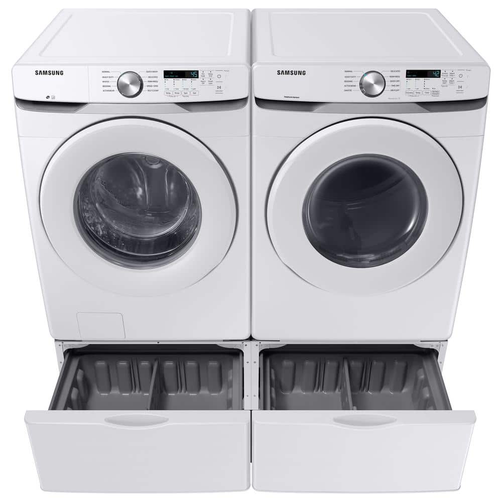 Model #DVE45T6000W Samsung 7.5-Cu. Feet Stackable Vented Electric Dryer ( White )