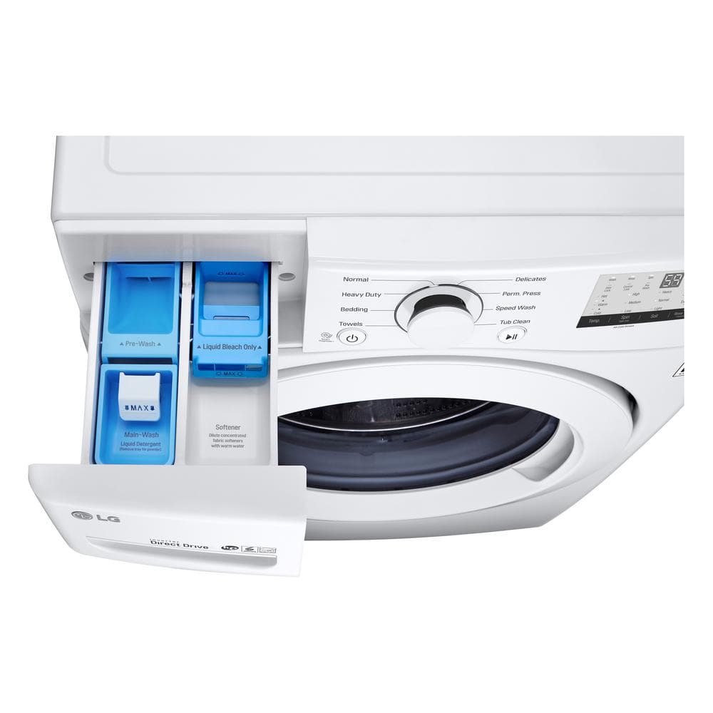 Model #WM3400CW LG 4.5-Cu. Feet High Efficiency Stackable Front-Load Washer ( White ) ENERGY STAR