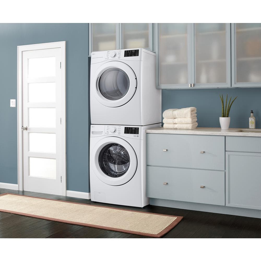 WM3470CW LG 6 Motion Technology 5-Cu. Feet Stackable Front-Load Washer ( White ) ENERGY STAR