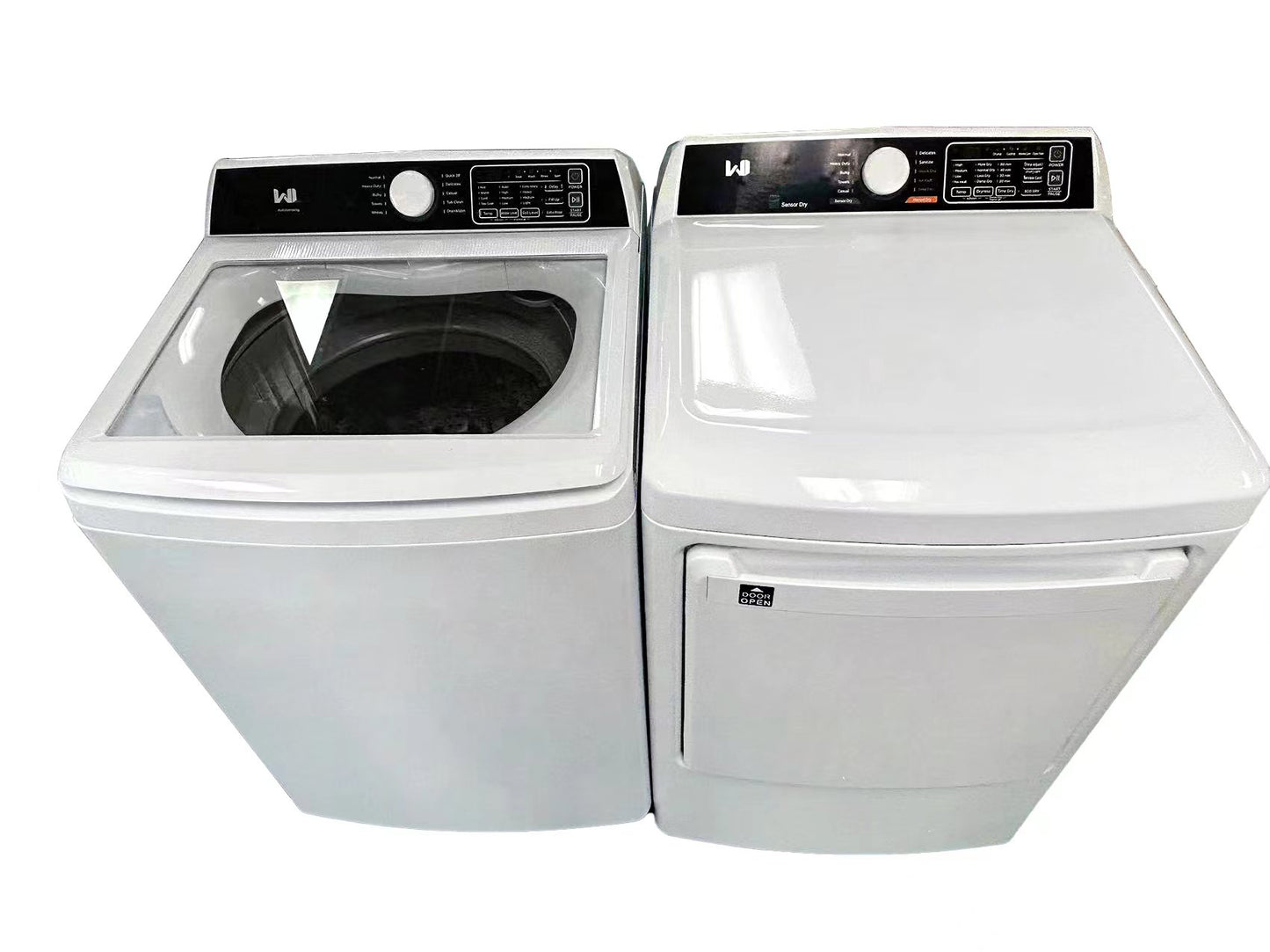 WL Washer dryer set 4.5 cuft &  7.5 cuft