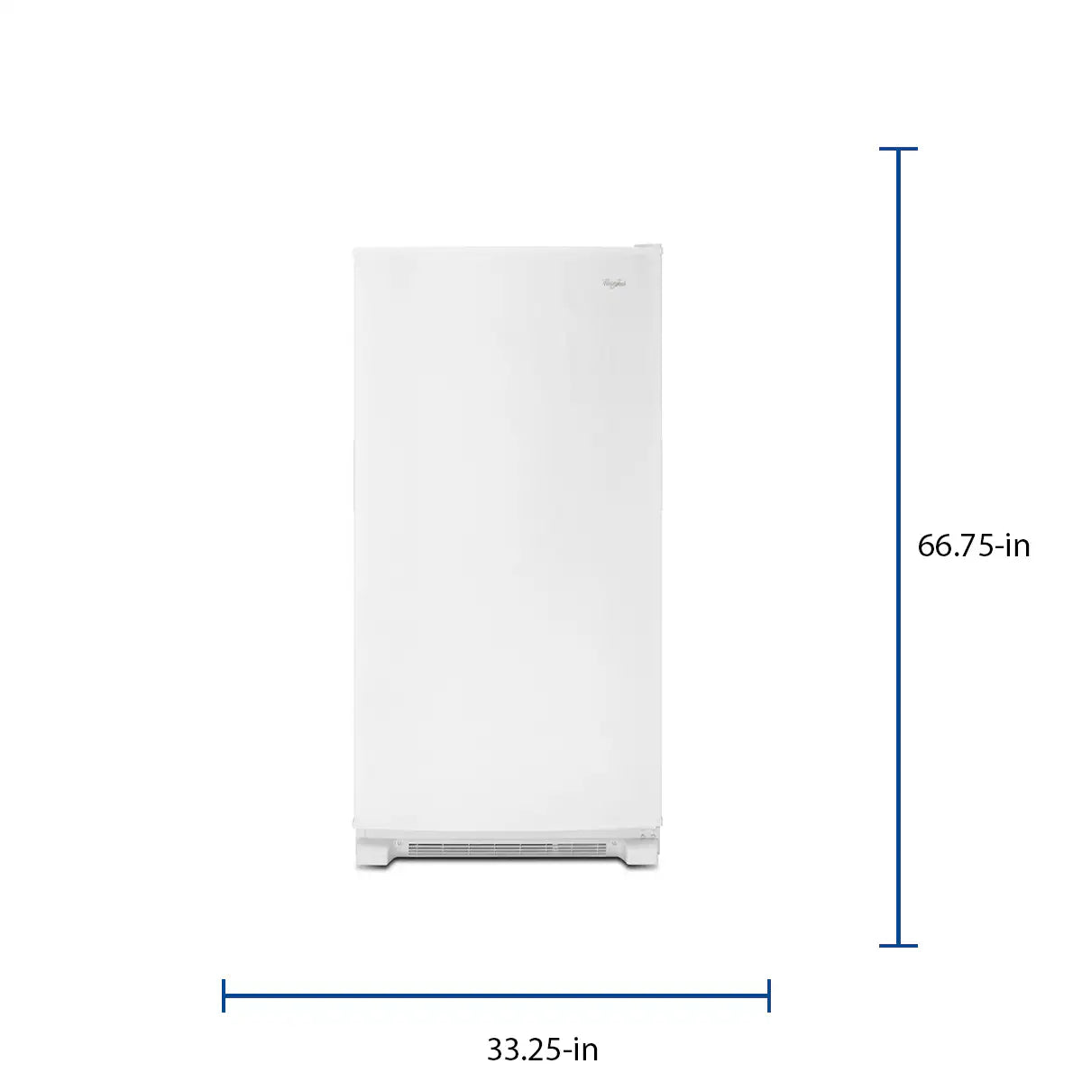 Model #WZF34X20DW Whirlpool Fast Freeze 19.65-Cu. Feet Frost-free Upright Freezer ( White )