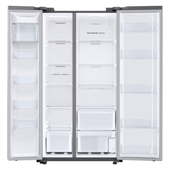 OPEN BOX Samsung 28 cu ft Smart Side-by-Side Refrigerator with Ice Maker