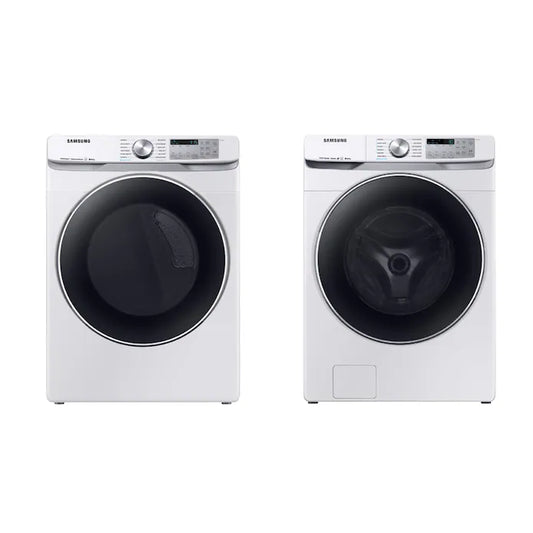 Samsung Smart High Efficiency Stackable Steam Cycle Front-Load Washer & Eletric Dryer
