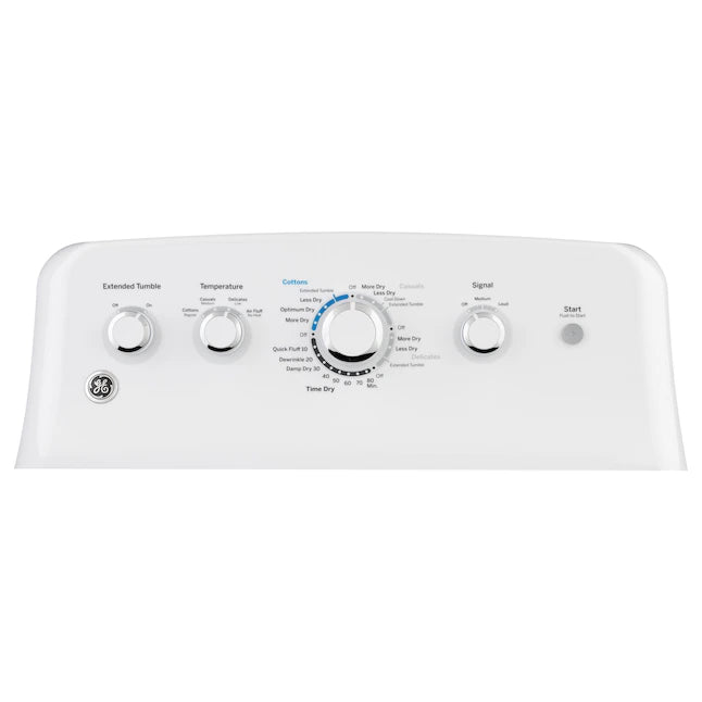 GE 7.2-cu ft Electric Dryer (White) OPEN BOX