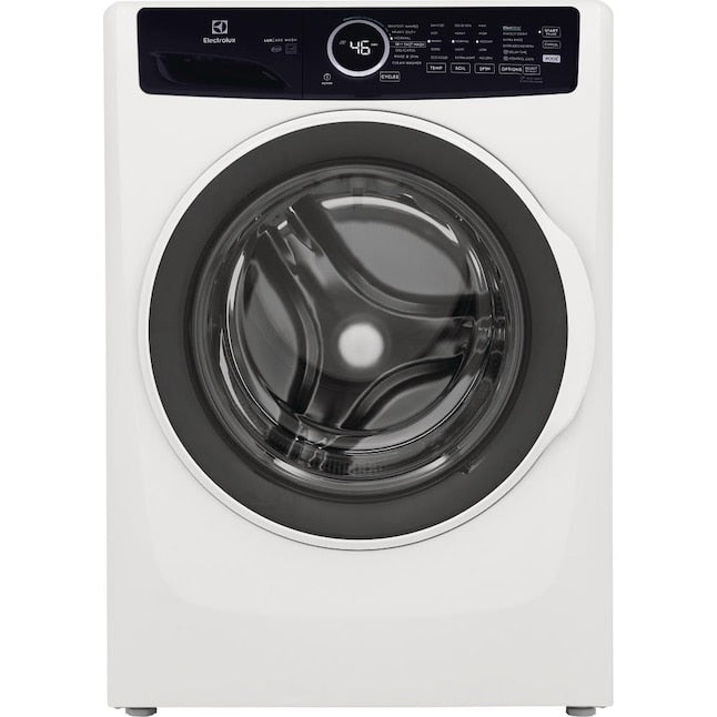 Electrolux 4.5 cu. ft. Stackable Front Load Washer in White with LuxCare Plus Wash System, Pure Rinse and 15-minute Fast Wash: washer & dryer set