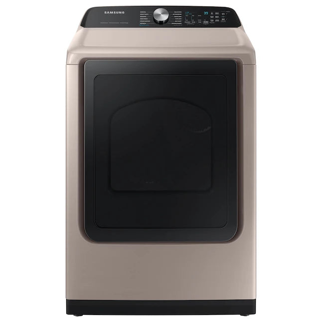 OPEN BOX  Samsung 7.4-cu ft Steam Cycle Smart Electric Dryer (Champagne)