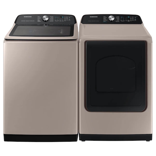 OPEN BOX  Samsung 7.4-cu ft Steam Cycle Smart Electric Dryer (Champagne)