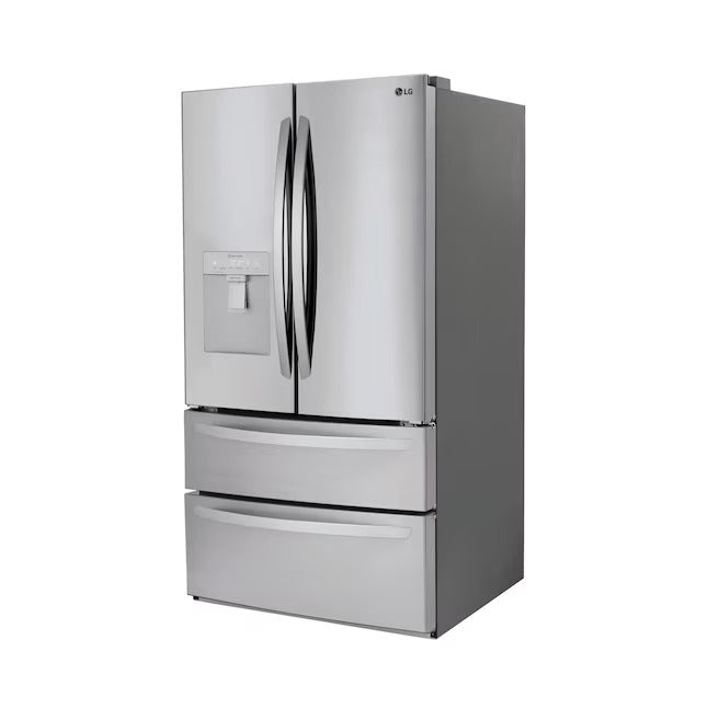 OPEN BOX LG External Water DIspenser 28.6-cu ft 4-Door French Door Refrigerator with Ice Maker