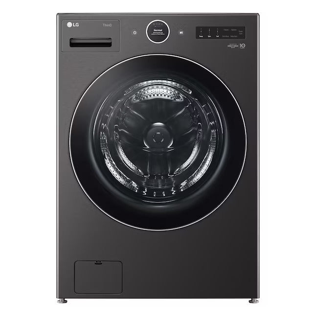OPEN BOX LG 5 cu ft Stackable Steam Cycle Smart Front-Load Washer