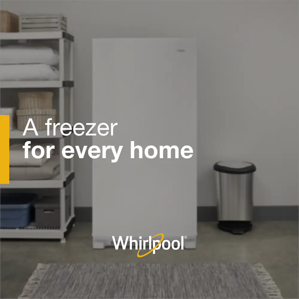 Model #WZF34X20DW Whirlpool Fast Freeze 19.65-Cu. Feet Frost-free Upright Freezer ( White )