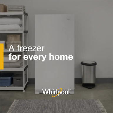 Model #WZF34X20DW Whirlpool Fast Freeze 19.65-Cu. Feet Frost-free