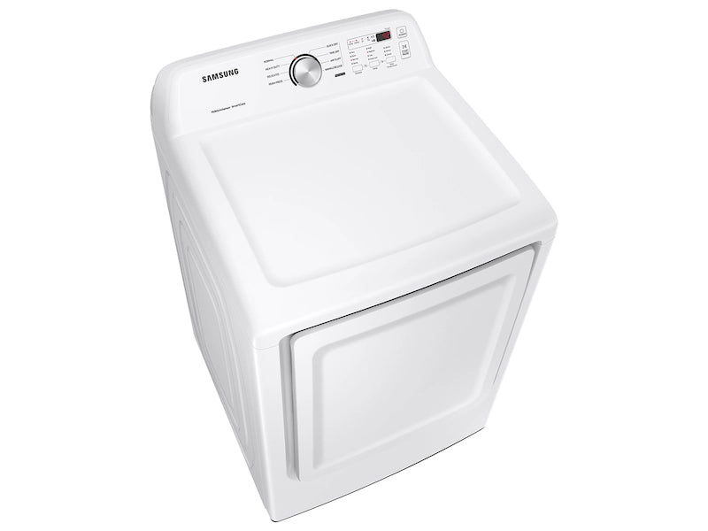 Samsung 7.2 cu. ft. Electric Dryer top view