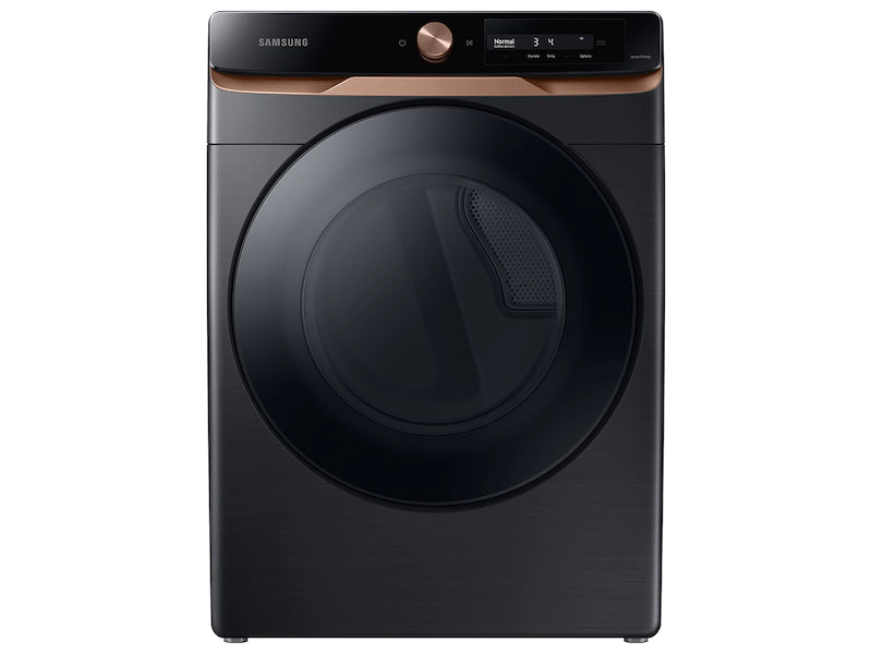 7.5 cu. ft. AI Smart Dial Electric Dryer with Super Speed Dry and MultiControl™ in Brushed Black - WL APPLIANCES