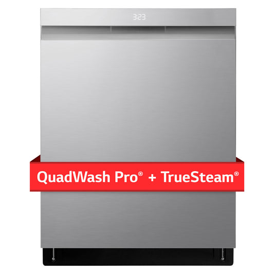 OPEN BOX LG Smart Top Control Dishwasher with QuadWash® Pro, TrueSteam® and Dynamic Dry® - LDPS6762S